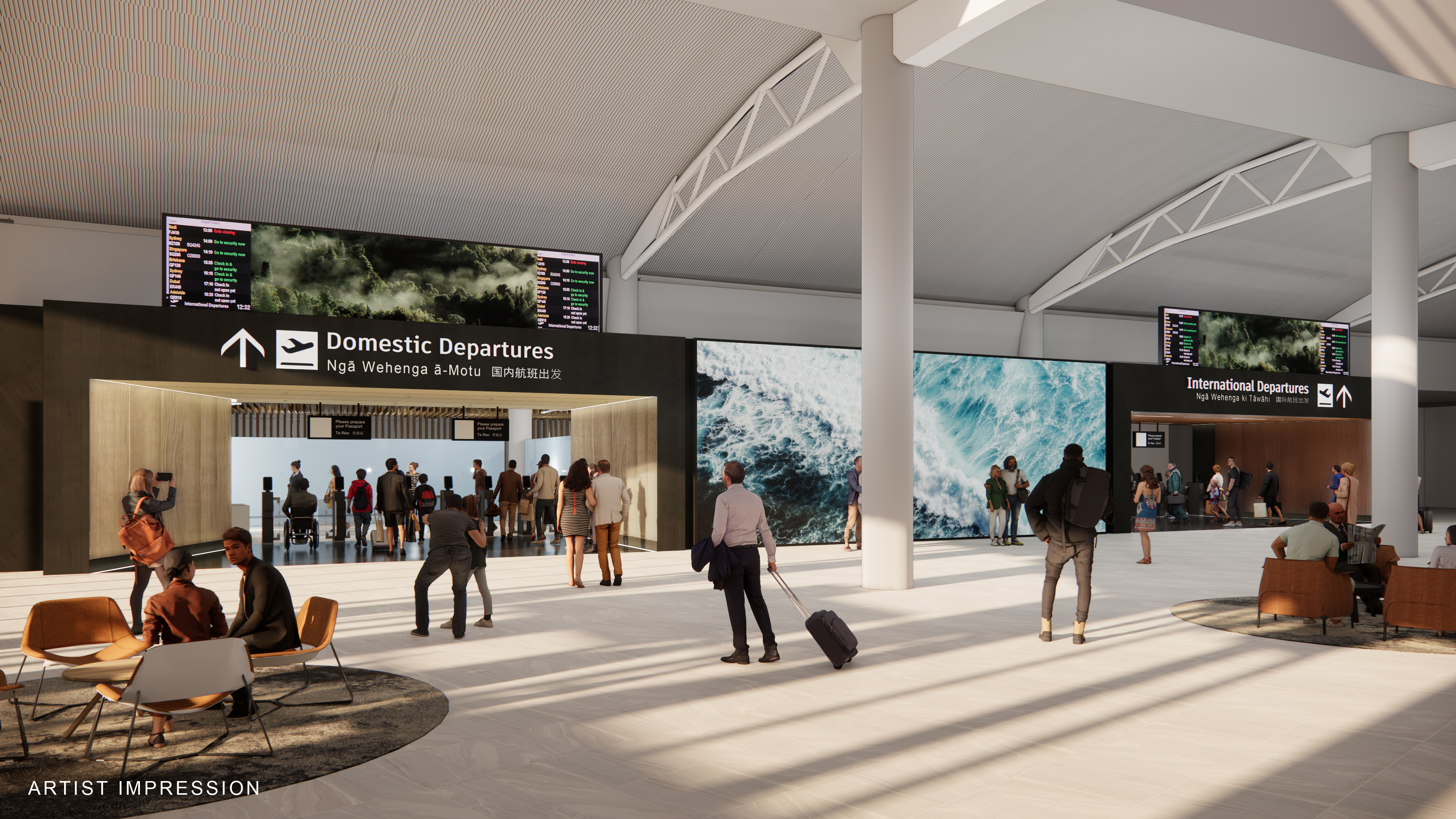 AKL Departure Portals